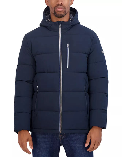 Load image into Gallery viewer, Men&#39;S Quilted Hooded Puffer Jacket
